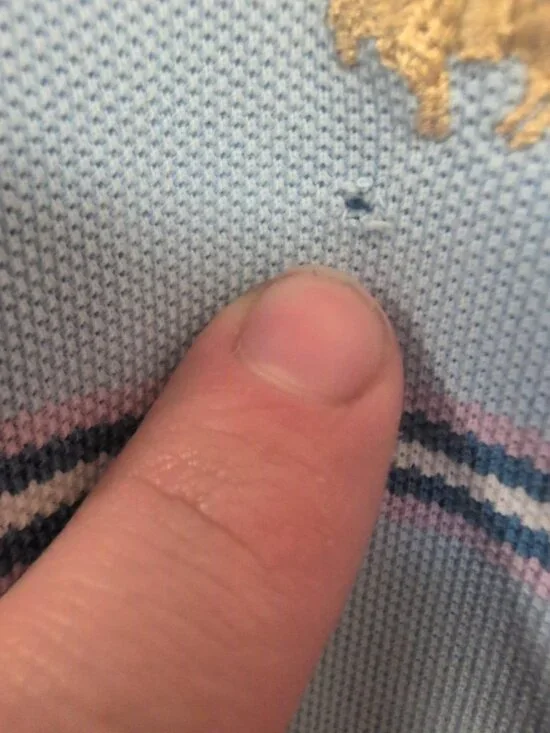 Brooks Brothers Shirt Mens L Blue Pink Short Sleeve Performance Polo Striped - Picture 4 of 10